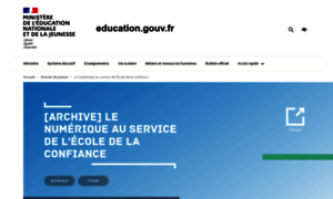 Ecolenumerique.education.gouv.fr thumbnail