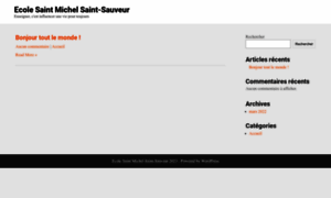 Ecolesaintmichel.be thumbnail