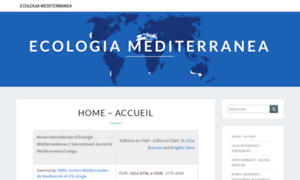 Ecologia-mediterranea.univ-avignon.fr thumbnail