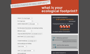 Ecologicalfootprint.com thumbnail