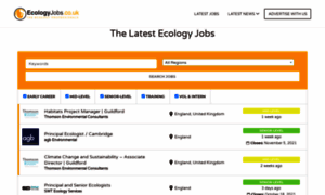 Ecologyjobs.co.uk thumbnail