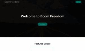 Ecom-freedom.teachable.com thumbnail