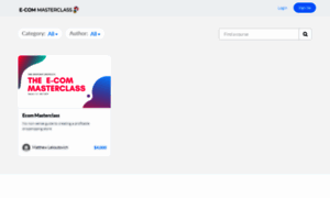 Ecom-masterclass3.teachable.com thumbnail