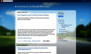 Ecommerce-software-review.blogspot.com thumbnail