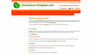 Ecommerce-template.com thumbnail