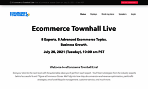 Ecommerce-townhall-live.heysummit.com thumbnail