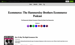 Ecommercestories.podbean.com thumbnail