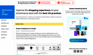 Ecommerceuxdesign.com thumbnail