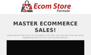 Ecomstoreformula.com thumbnail