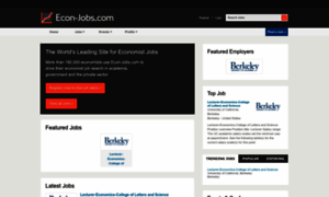 Econ-jobs.com thumbnail