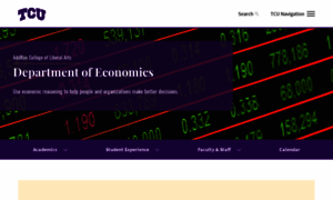 Econ.tcu.edu thumbnail