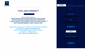 Econnect.tataaig.com thumbnail