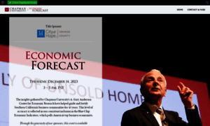 Economicforecast.chapman.edu thumbnail