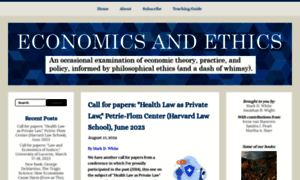 Economicsandethics.org thumbnail