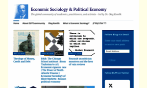 Economicsociology.org thumbnail