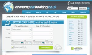 Economycarbooking.co.uk thumbnail