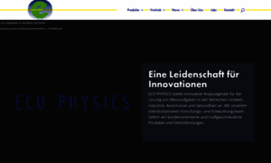 Ecophysics.de thumbnail