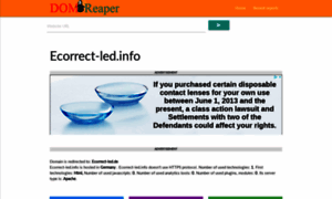 Ecorrect-led.info.domreaper.com thumbnail