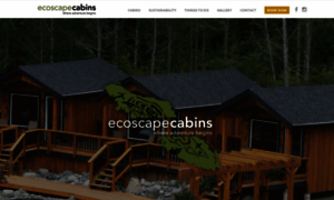 Ecoscapecabins.com thumbnail