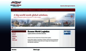 Ecosseworldlogistics.com thumbnail