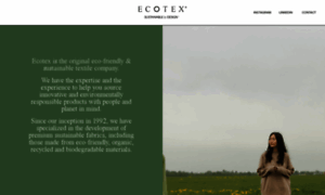 Ecotex.com thumbnail