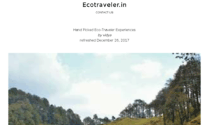 Ecotraveler.in thumbnail
