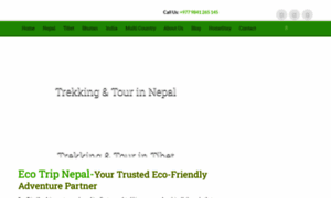 Ecotripnepal.com thumbnail