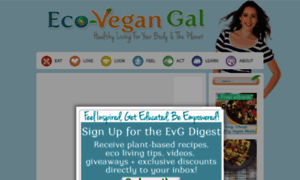 Ecovegangal.com thumbnail