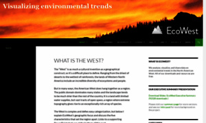 Ecowest.org thumbnail