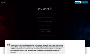 Ecozone.in thumbnail