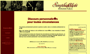 Ecrivain-public-discours.fr thumbnail