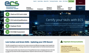 Ecscard.org.uk thumbnail