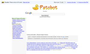 Ecuador.patobot.com thumbnail