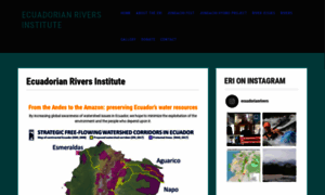 Ecuadorianrivers.org thumbnail