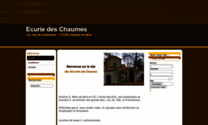 Ecurie-des-chaumes.com thumbnail