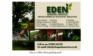 Edengardenservice.co.uk thumbnail