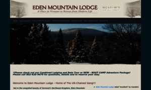 Edenmtnlodge.com thumbnail