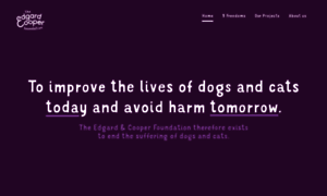 Edgardcooperfoundation.org thumbnail