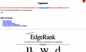 Edgerank.net thumbnail