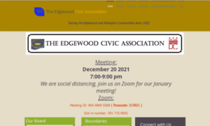Edgewoodcivicassociationdc.org thumbnail