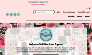 Ediblecaketoppers.com.au thumbnail