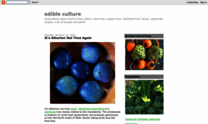 Edibleculture.blogspot.com thumbnail