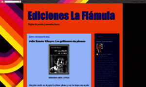 Edicioneslaflamula.blogspot.com thumbnail