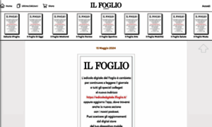 Edicola.ilfoglio.it thumbnail