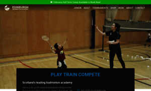 Edinburghbadmintonacademy.co.uk thumbnail