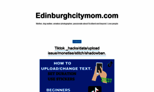 Edinburghcitymom.com thumbnail