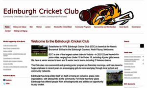 Edinburghcricketclub.com thumbnail
