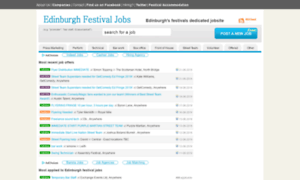 Edinburghfestivaljobs.com thumbnail