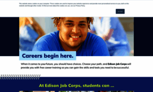 Edison.jobcorps.gov thumbnail