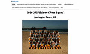 Edisoncheer.com thumbnail